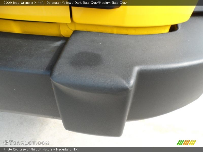 Detonator Yellow / Dark Slate Gray/Medium Slate Gray 2009 Jeep Wrangler X 4x4