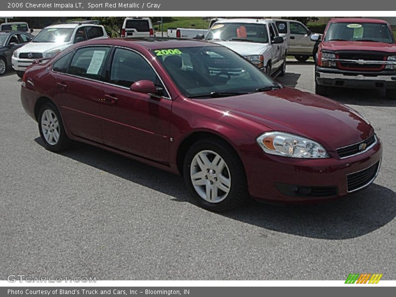 Sport Red Metallic / Gray 2006 Chevrolet Impala LT