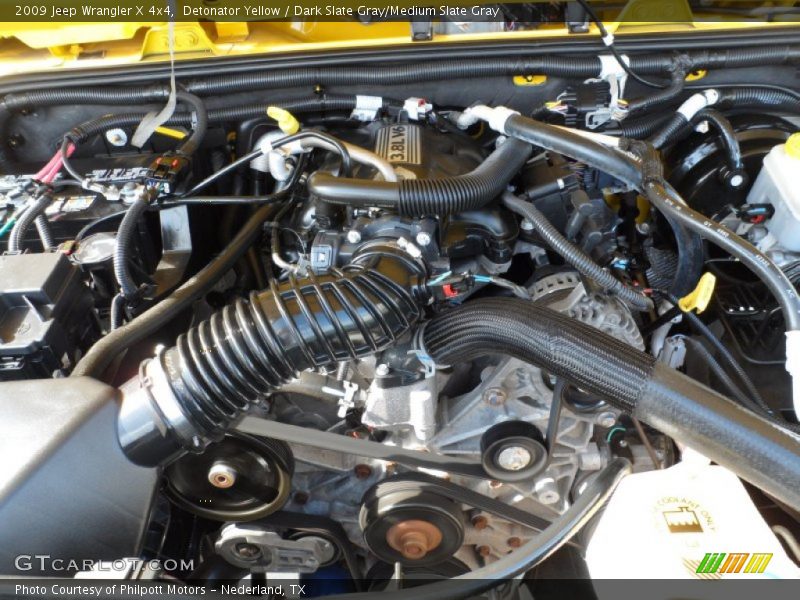 Detonator Yellow / Dark Slate Gray/Medium Slate Gray 2009 Jeep Wrangler X 4x4
