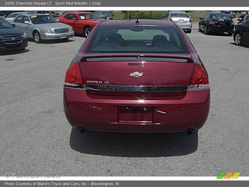 Sport Red Metallic / Gray 2006 Chevrolet Impala LT