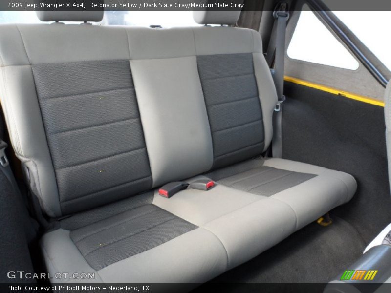 Detonator Yellow / Dark Slate Gray/Medium Slate Gray 2009 Jeep Wrangler X 4x4