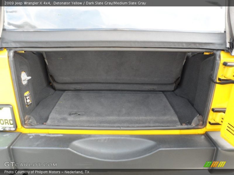 Detonator Yellow / Dark Slate Gray/Medium Slate Gray 2009 Jeep Wrangler X 4x4