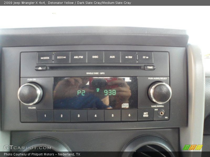 Detonator Yellow / Dark Slate Gray/Medium Slate Gray 2009 Jeep Wrangler X 4x4