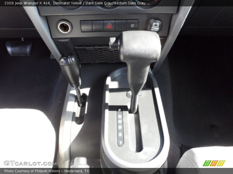 Detonator Yellow / Dark Slate Gray/Medium Slate Gray 2009 Jeep Wrangler X 4x4