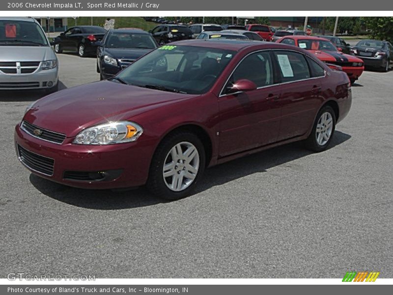 Sport Red Metallic / Gray 2006 Chevrolet Impala LT
