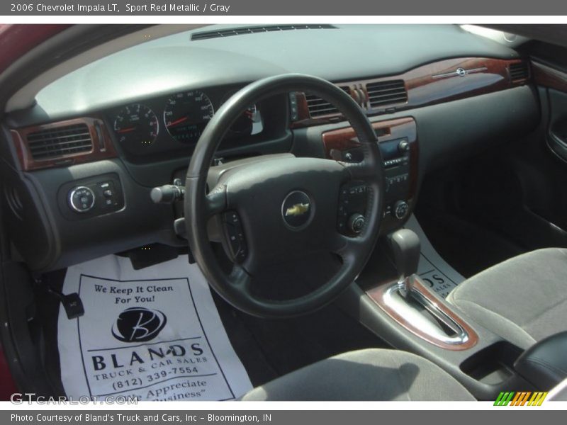 Sport Red Metallic / Gray 2006 Chevrolet Impala LT