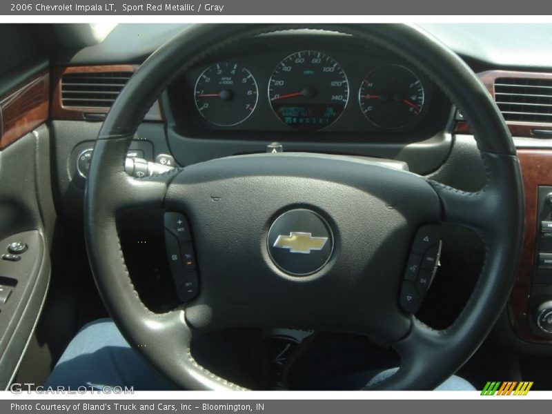 Sport Red Metallic / Gray 2006 Chevrolet Impala LT