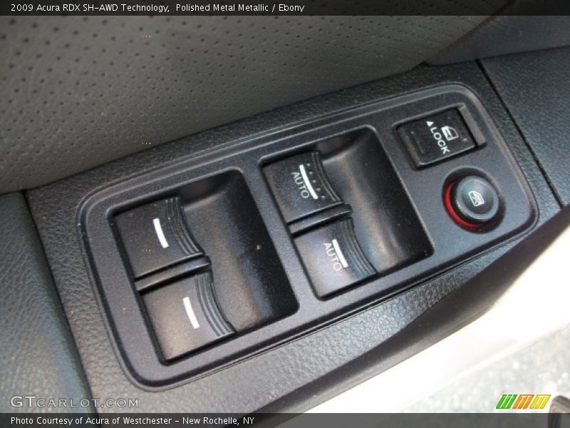 Polished Metal Metallic / Ebony 2009 Acura RDX SH-AWD Technology