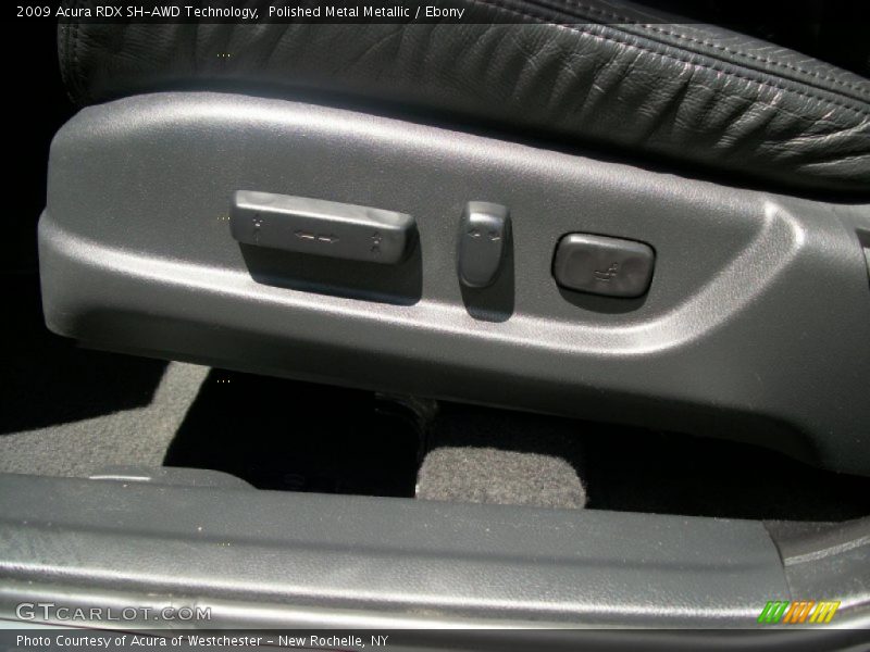Polished Metal Metallic / Ebony 2009 Acura RDX SH-AWD Technology