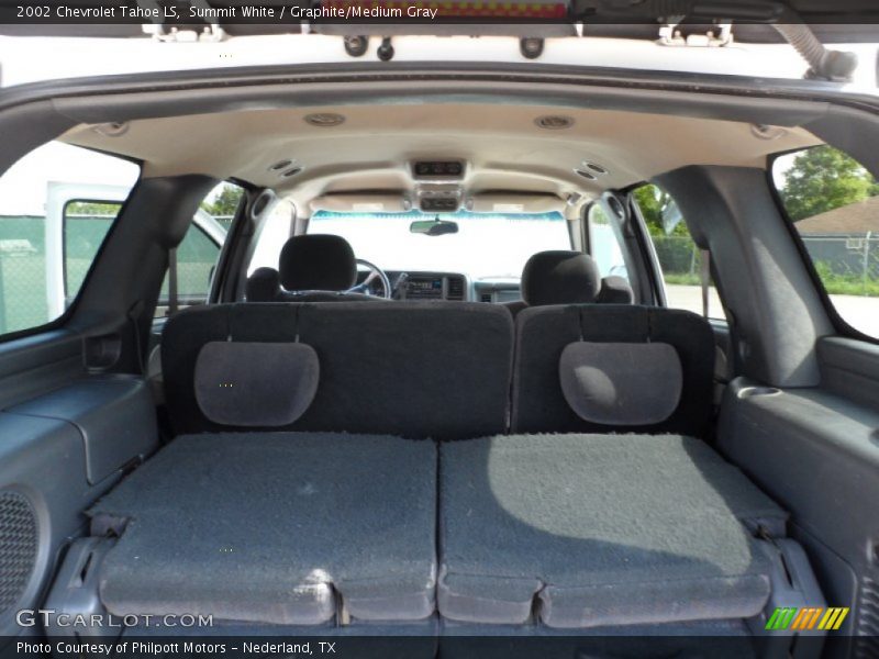Summit White / Graphite/Medium Gray 2002 Chevrolet Tahoe LS