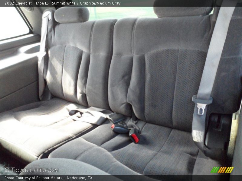 Summit White / Graphite/Medium Gray 2002 Chevrolet Tahoe LS