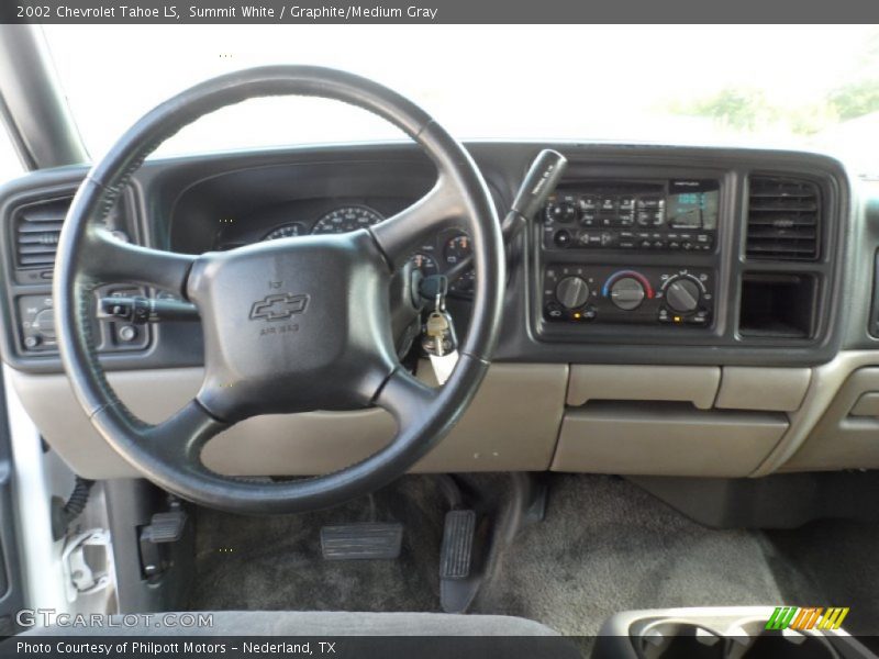Dashboard of 2002 Tahoe LS
