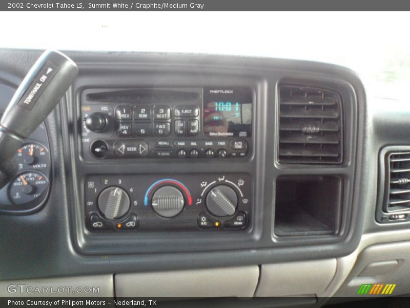 Summit White / Graphite/Medium Gray 2002 Chevrolet Tahoe LS