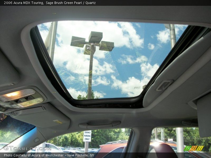 Sage Brush Green Pearl / Quartz 2006 Acura MDX Touring