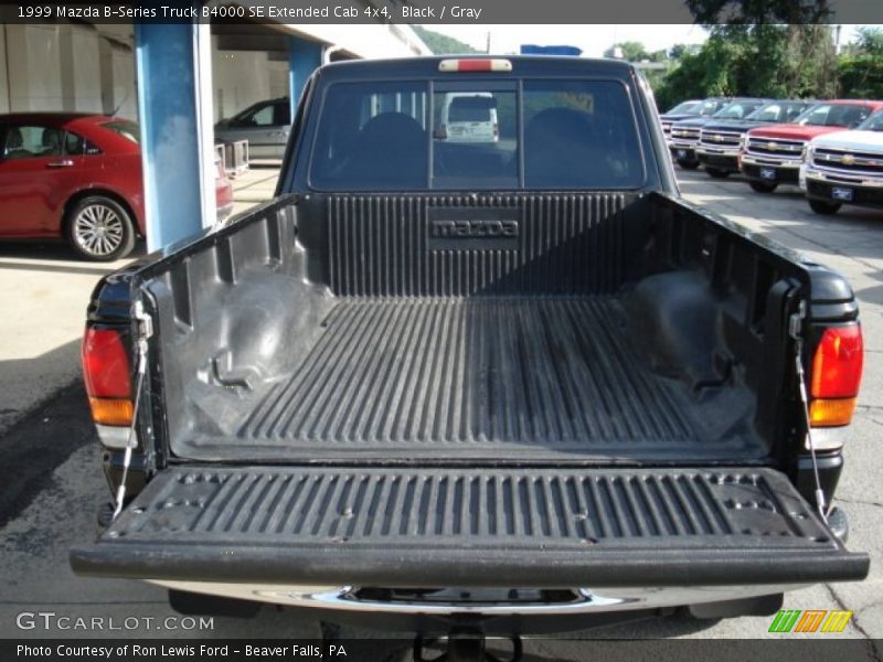 Black / Gray 1999 Mazda B-Series Truck B4000 SE Extended Cab 4x4