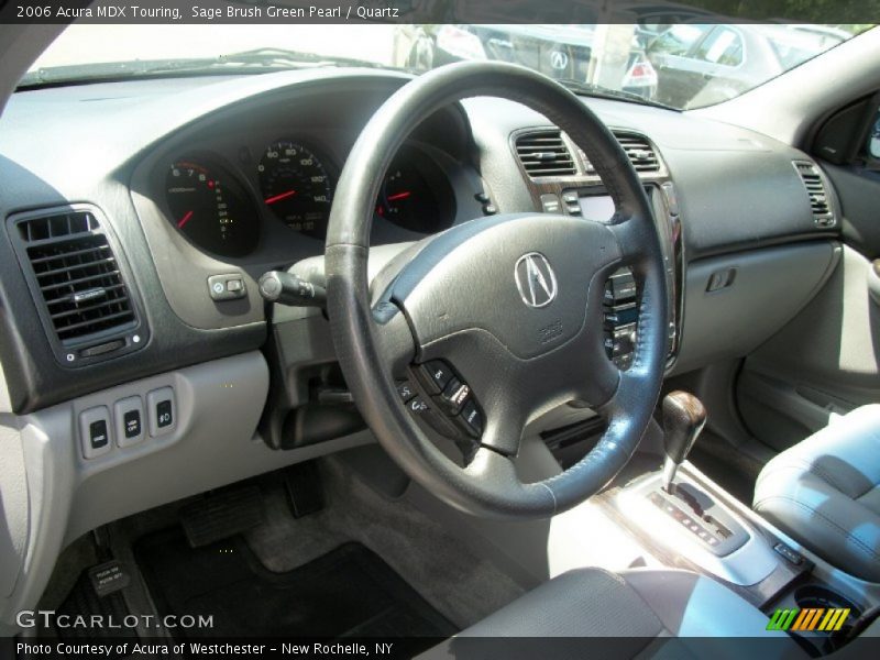 Sage Brush Green Pearl / Quartz 2006 Acura MDX Touring