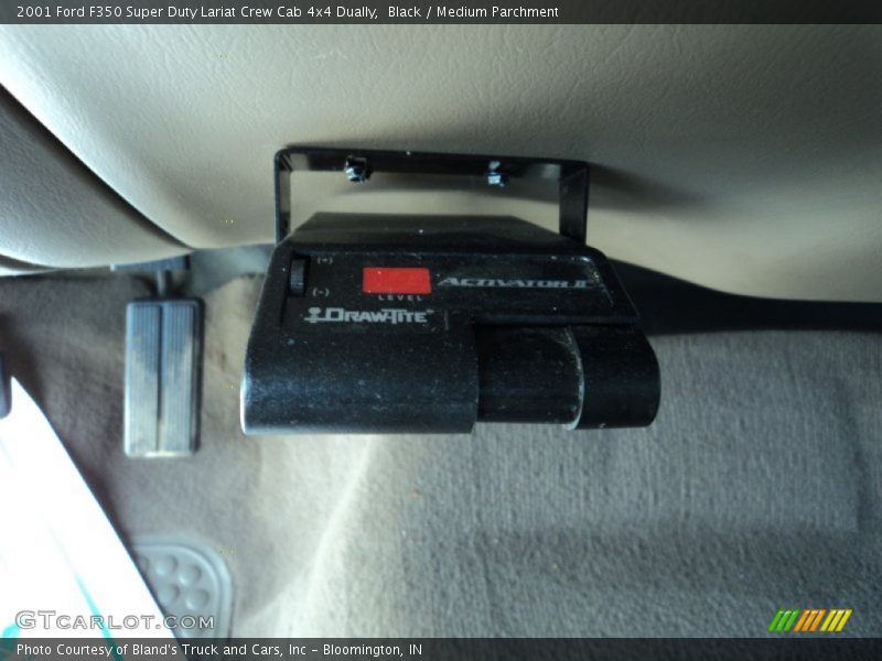 Black / Medium Parchment 2001 Ford F350 Super Duty Lariat Crew Cab 4x4 Dually