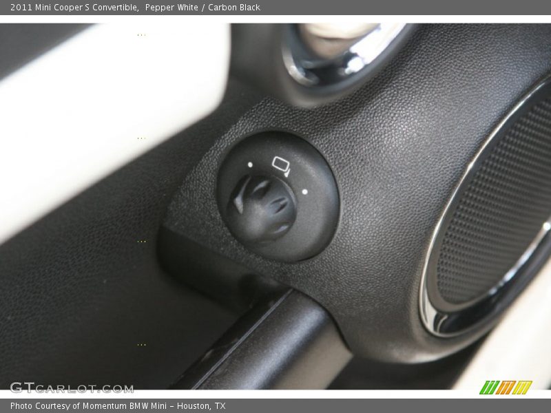 Pepper White / Carbon Black 2011 Mini Cooper S Convertible