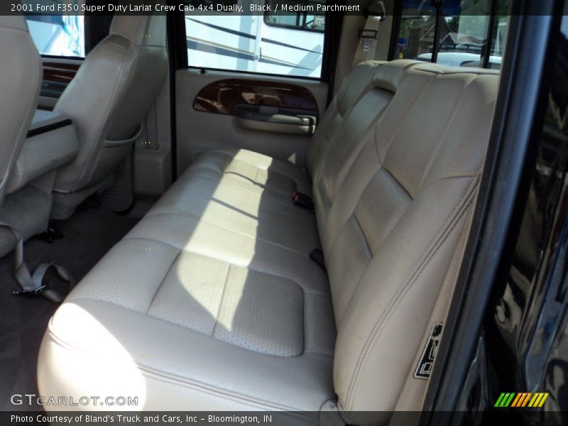  2001 F350 Super Duty Lariat Crew Cab 4x4 Dually Medium Parchment Interior