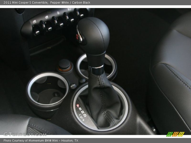 Pepper White / Carbon Black 2011 Mini Cooper S Convertible
