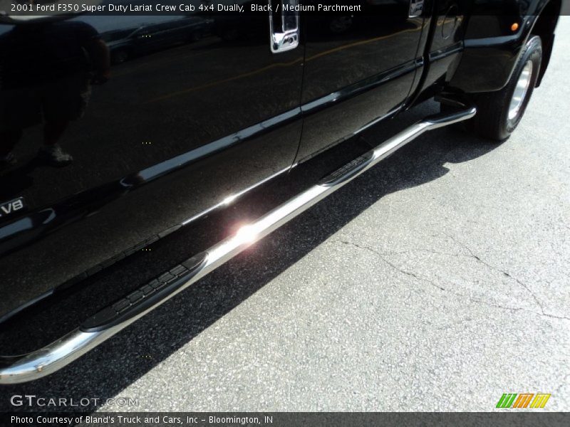 Black / Medium Parchment 2001 Ford F350 Super Duty Lariat Crew Cab 4x4 Dually