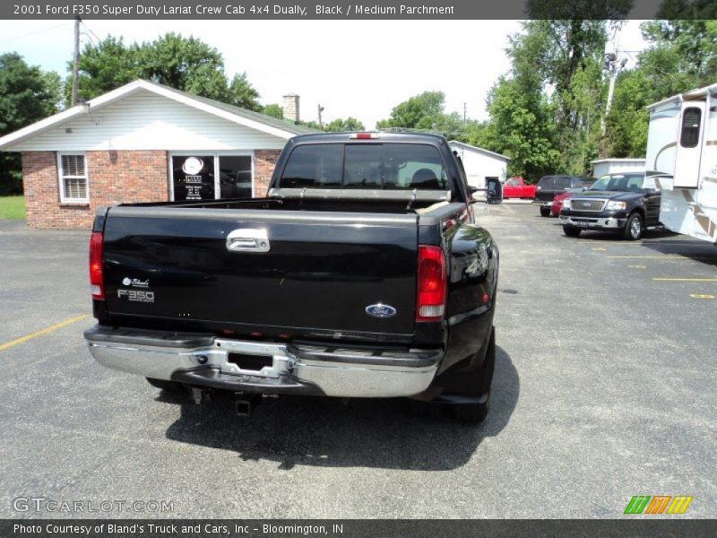 Black / Medium Parchment 2001 Ford F350 Super Duty Lariat Crew Cab 4x4 Dually
