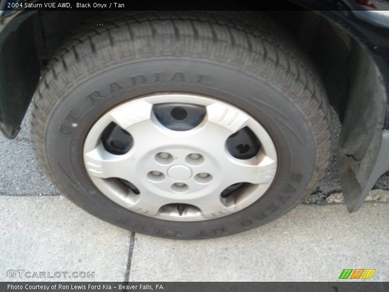 Black Onyx / Tan 2004 Saturn VUE AWD
