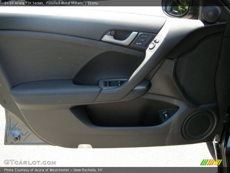Polished Metal Metallic / Ebony 2010 Acura TSX Sedan