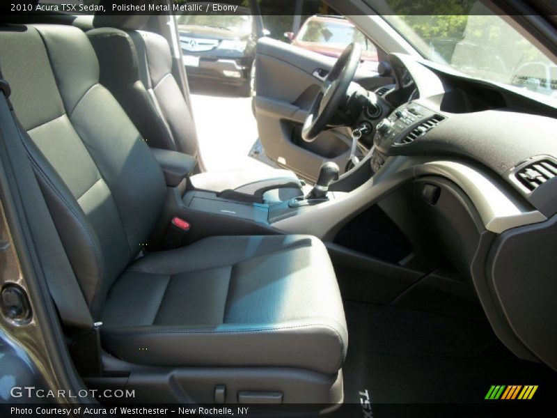 Polished Metal Metallic / Ebony 2010 Acura TSX Sedan