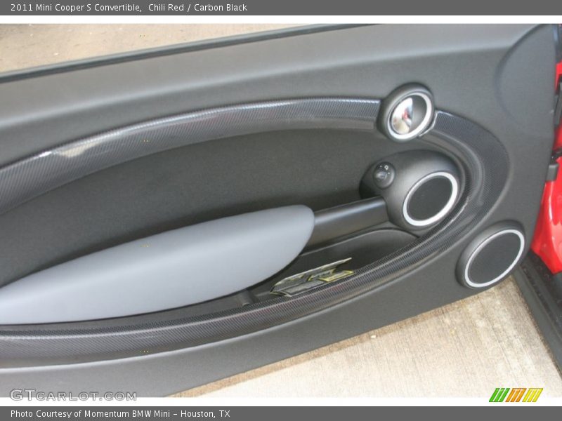 Chili Red / Carbon Black 2011 Mini Cooper S Convertible