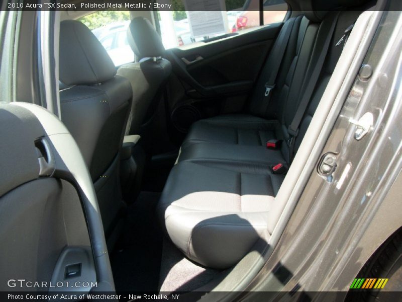 Polished Metal Metallic / Ebony 2010 Acura TSX Sedan