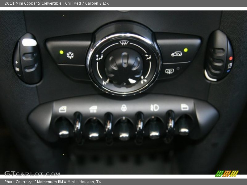 Chili Red / Carbon Black 2011 Mini Cooper S Convertible