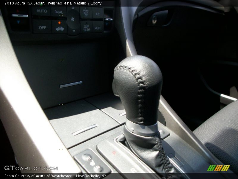 Polished Metal Metallic / Ebony 2010 Acura TSX Sedan