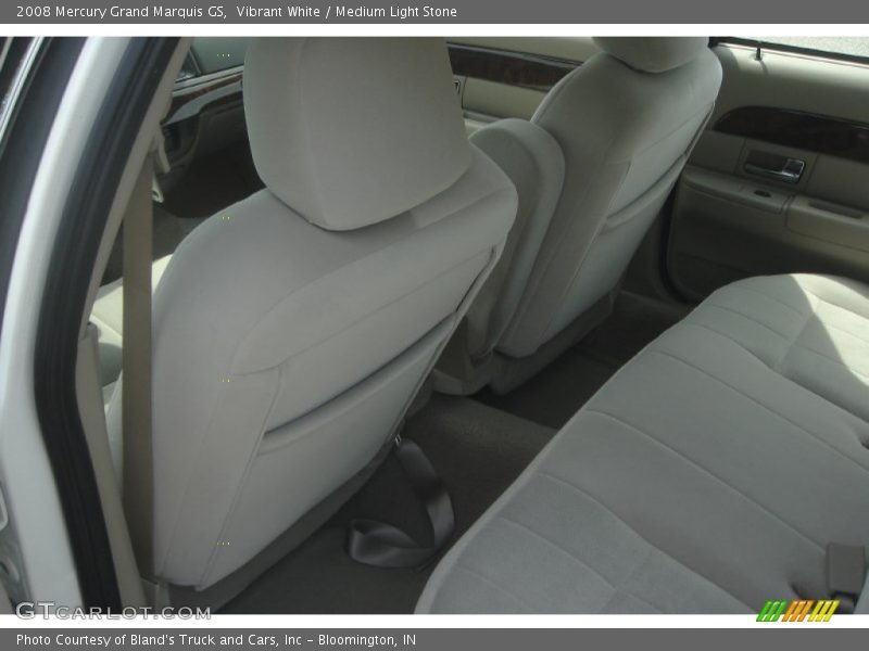 Vibrant White / Medium Light Stone 2008 Mercury Grand Marquis GS