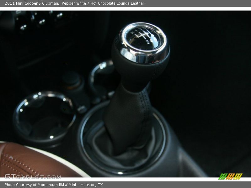 Pepper White / Hot Chocolate Lounge Leather 2011 Mini Cooper S Clubman
