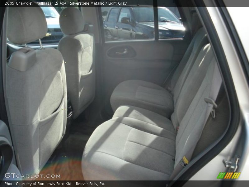 Silverstone Metallic / Light Gray 2005 Chevrolet TrailBlazer LS 4x4