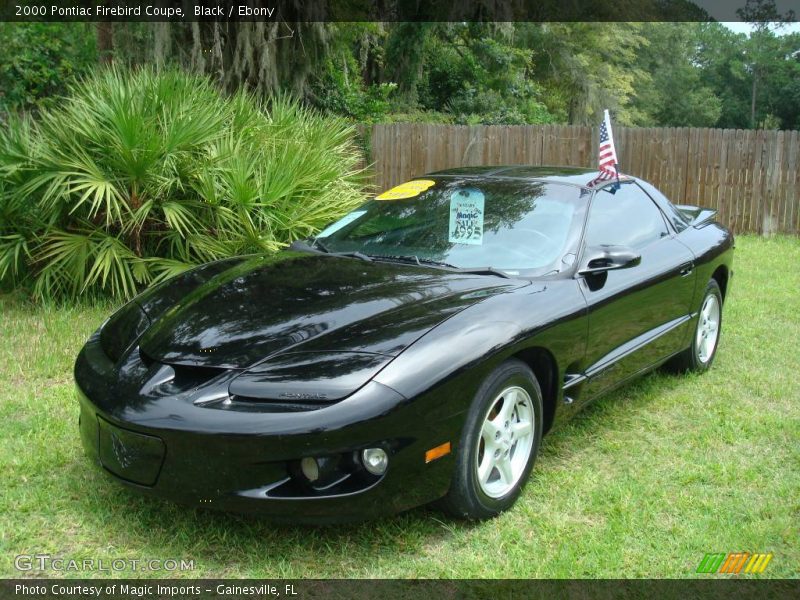 Black / Ebony 2000 Pontiac Firebird Coupe