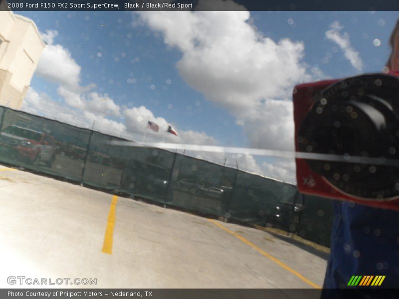 Black / Black/Red Sport 2008 Ford F150 FX2 Sport SuperCrew