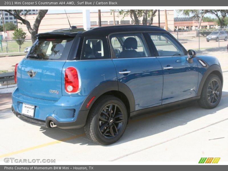 Surf Blue / Carbon Black 2011 Mini Cooper S Countryman All4 AWD