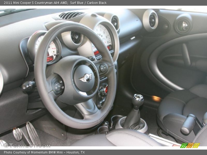 Surf Blue / Carbon Black 2011 Mini Cooper S Countryman All4 AWD