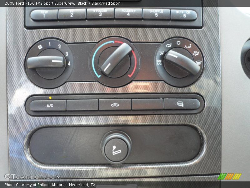 Controls of 2008 F150 FX2 Sport SuperCrew