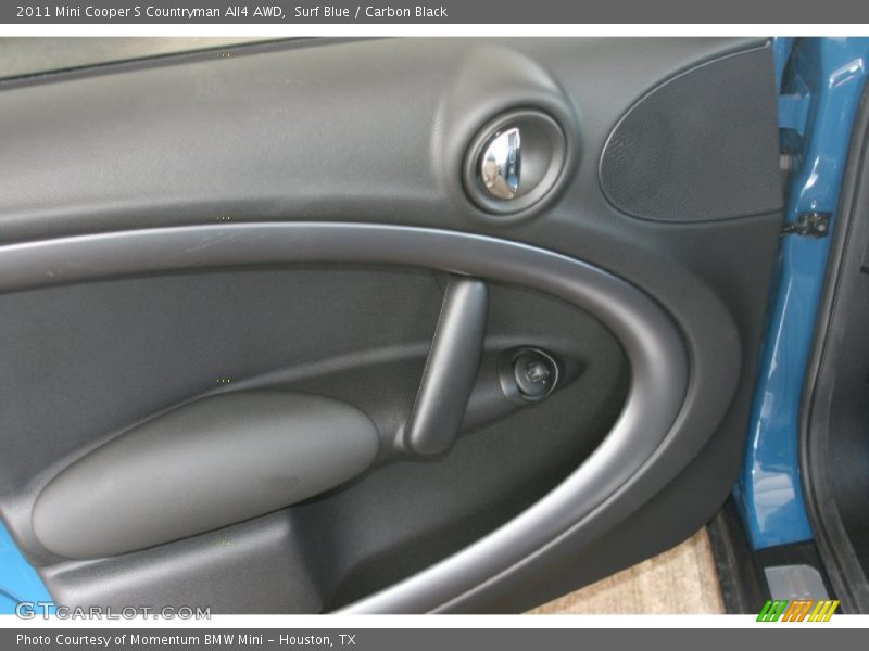 Surf Blue / Carbon Black 2011 Mini Cooper S Countryman All4 AWD