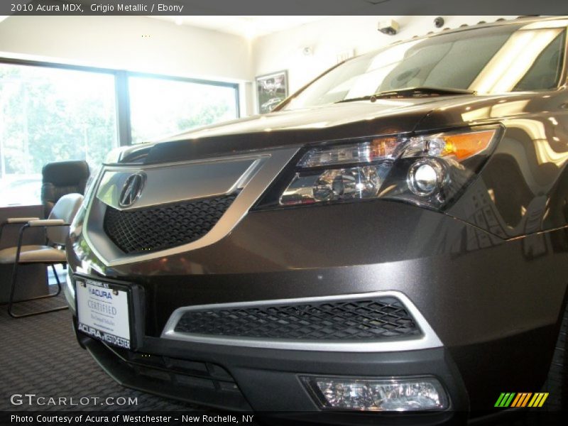 Grigio Metallic / Ebony 2010 Acura MDX