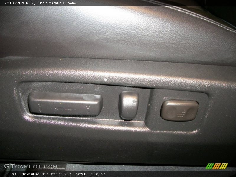 Grigio Metallic / Ebony 2010 Acura MDX