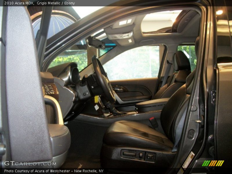 Grigio Metallic / Ebony 2010 Acura MDX