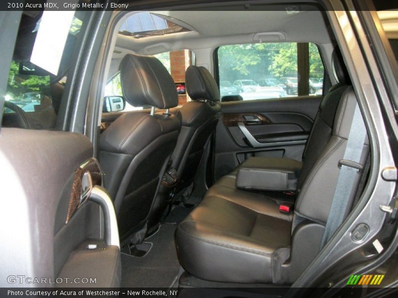Grigio Metallic / Ebony 2010 Acura MDX
