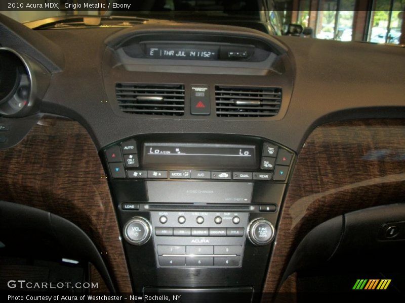 Controls of 2010 MDX 