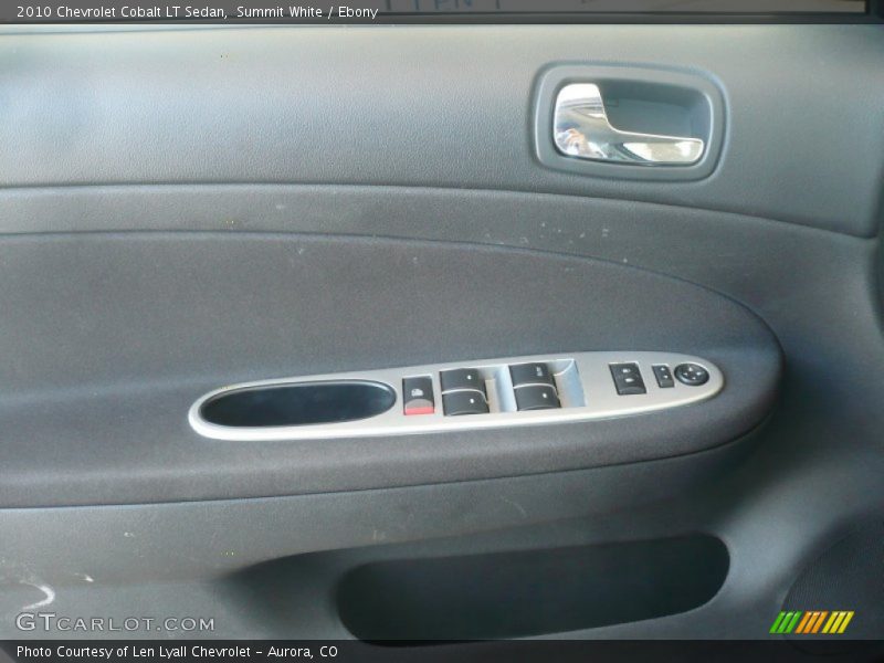 Summit White / Ebony 2010 Chevrolet Cobalt LT Sedan