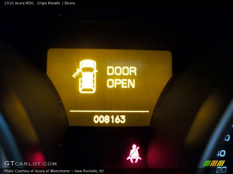 Grigio Metallic / Ebony 2010 Acura MDX