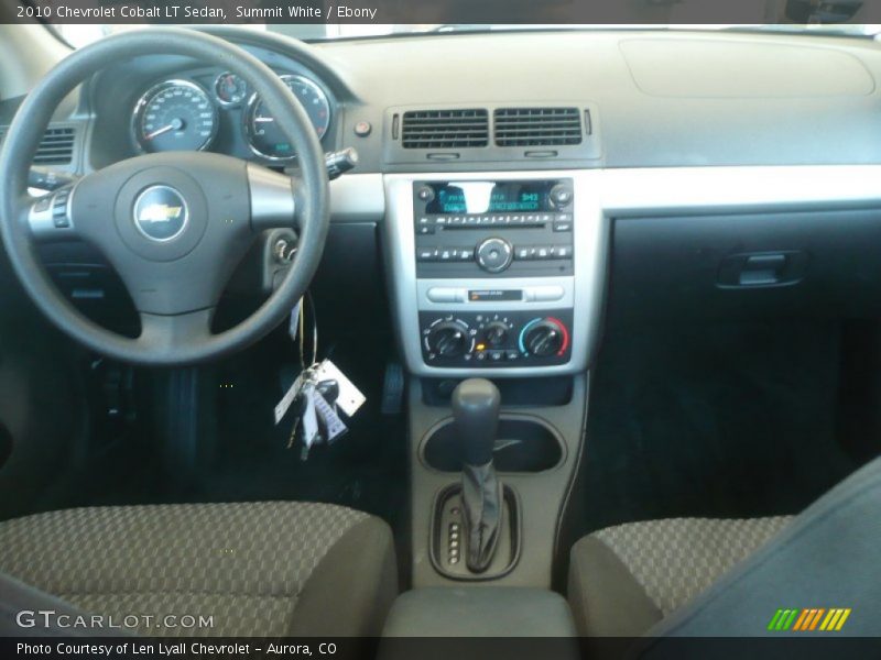 Summit White / Ebony 2010 Chevrolet Cobalt LT Sedan